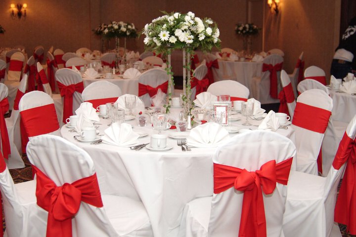 Indoor wedding