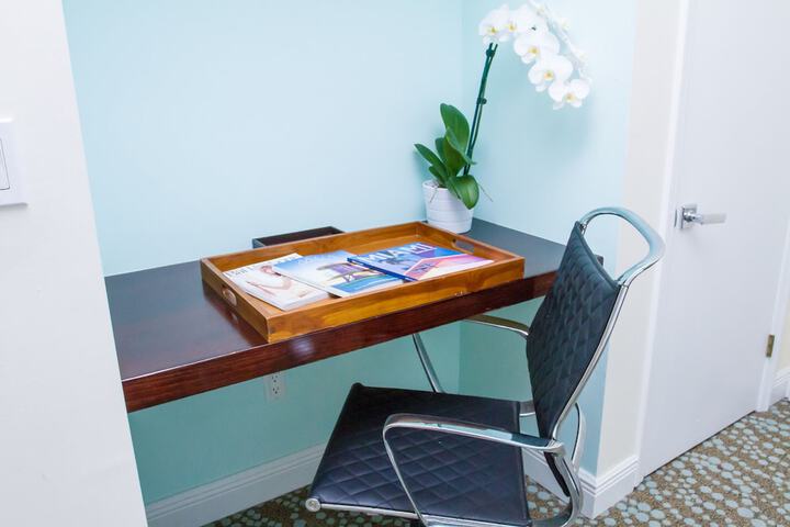 In-room business center