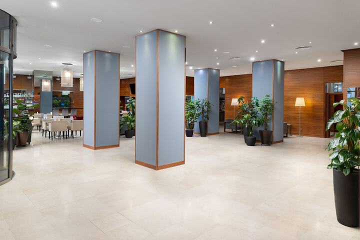 Interior entrance