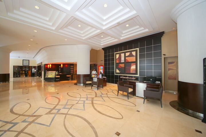 Interior entrance