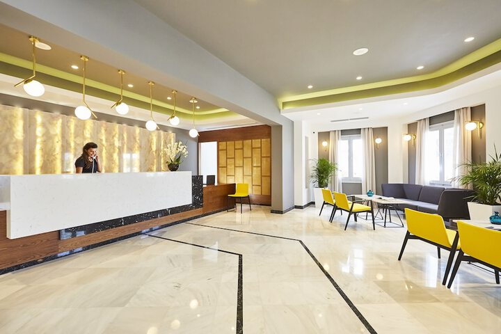 Interior entrance