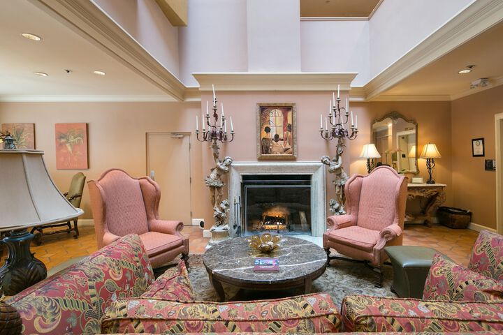 Lobby sitting area
