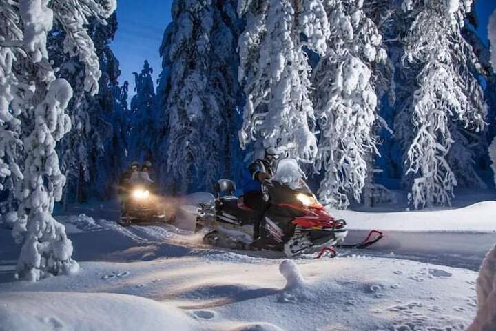 Snowmobiling