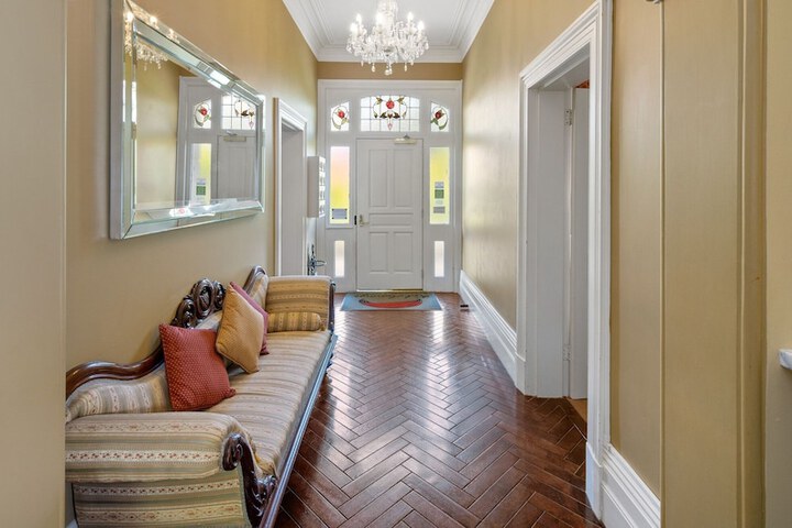 Interior entrance
