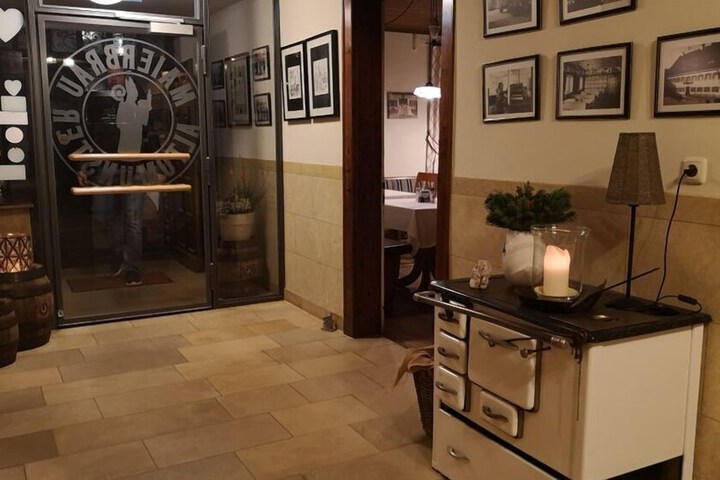 Interior entrance