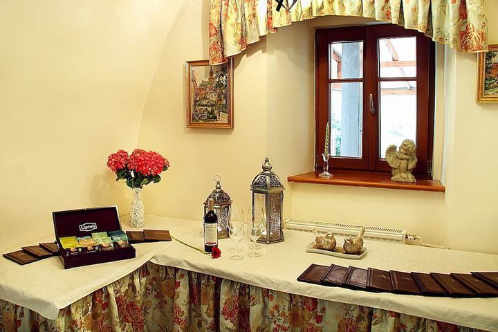 Breakfast area