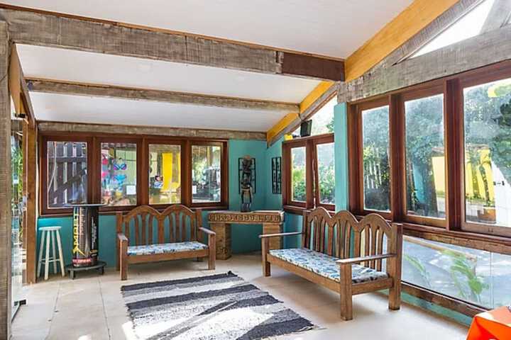 Interior entrance