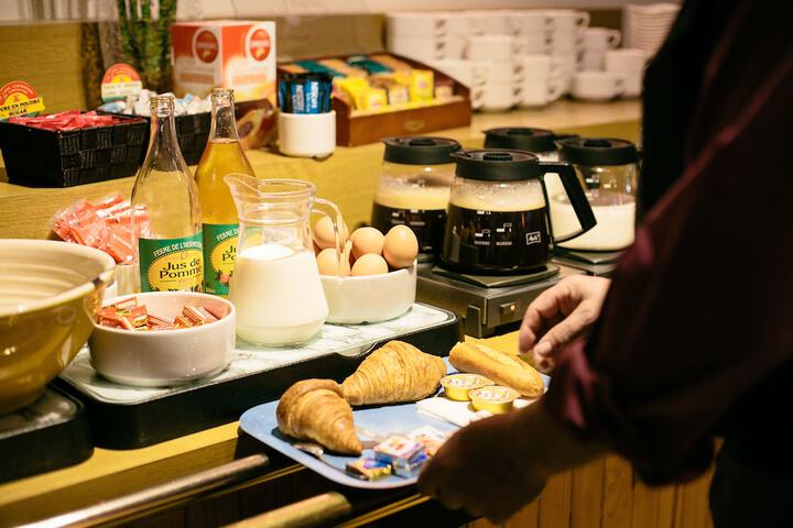 Breakfast area
