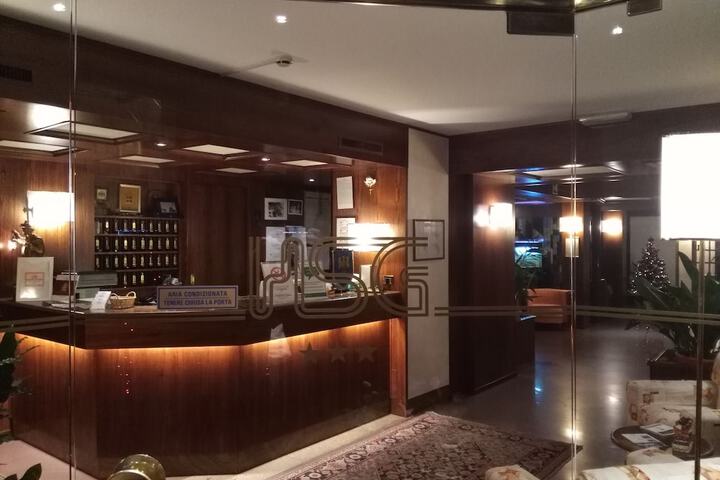 Interior entrance