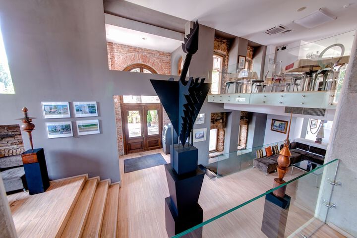 Interior entrance