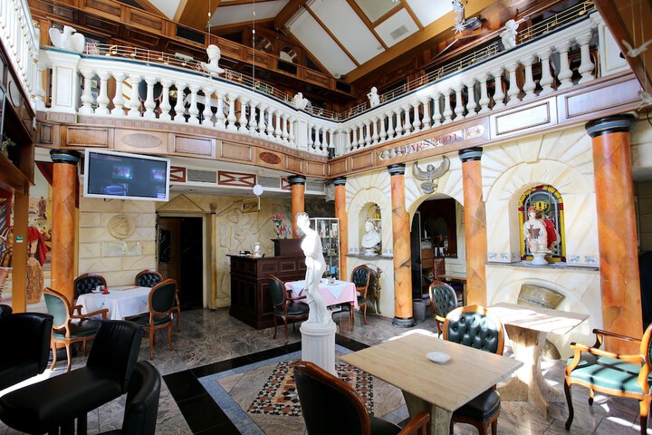 Interior entrance