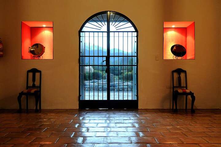 Interior entrance