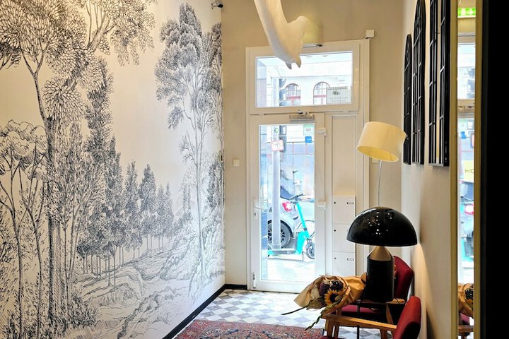 Interior entrance