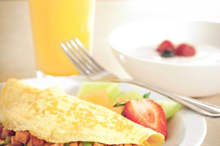 Breakfast area