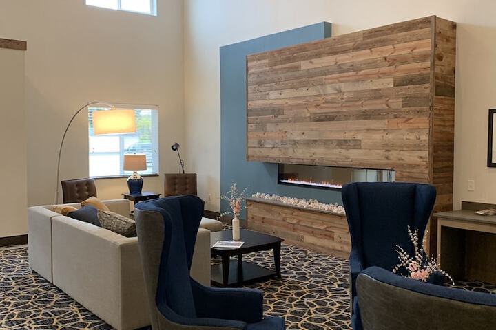 Lobby sitting area