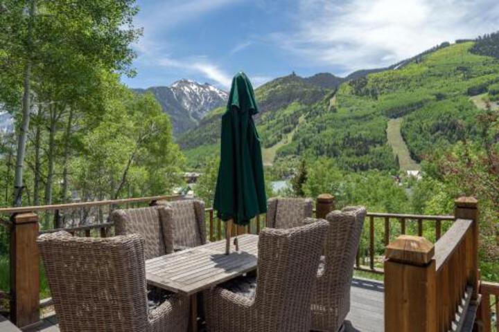 Old Brewery Road in Telluride, CO