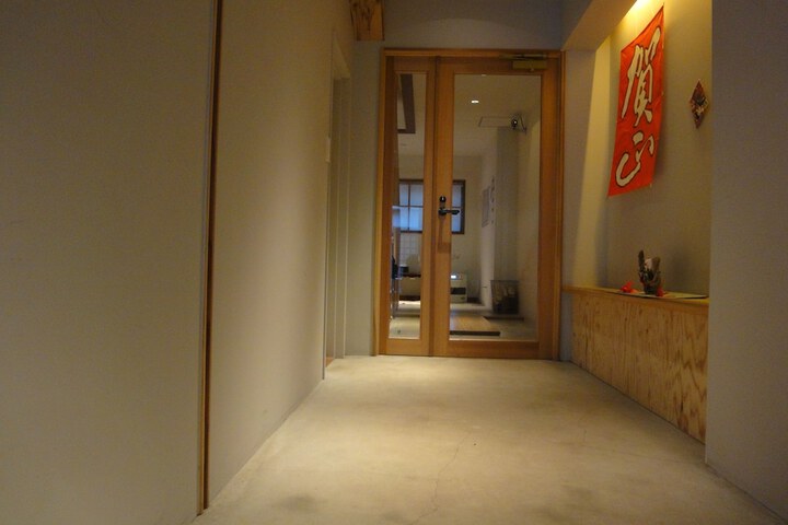 Interior entrance
