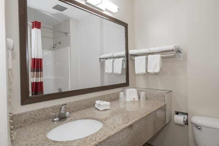 ADA Accessible Deluxe King with Roll in Shower (1 of 12)