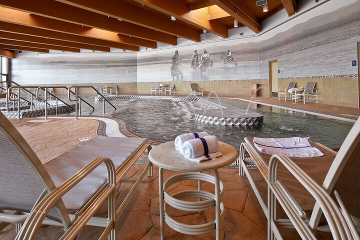 Swimming pool at Sky Ute Casino Resort