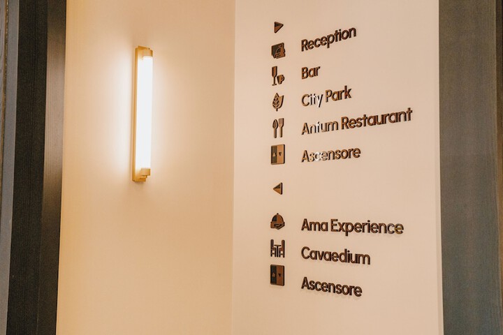 Interior entrance