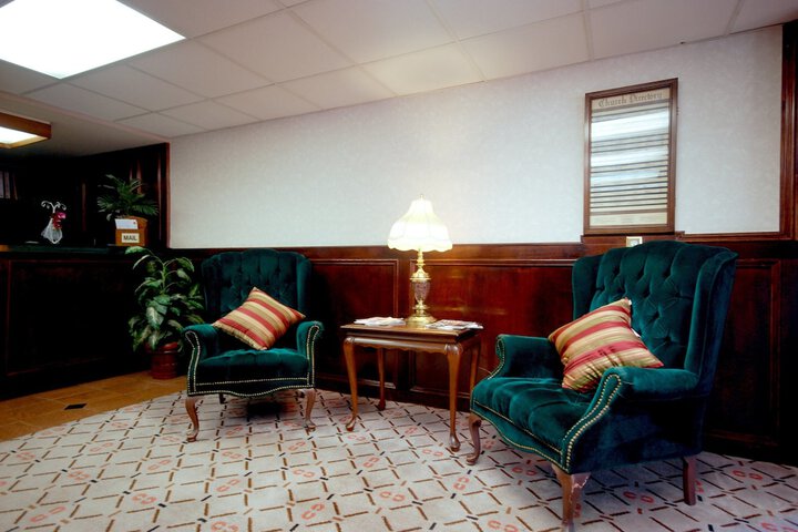 Lobby sitting area