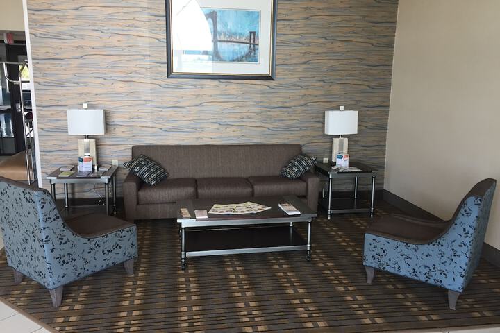 Lobby sitting area