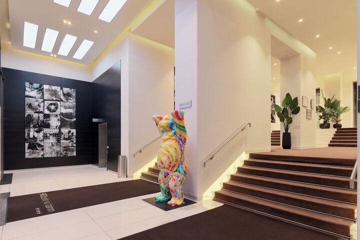 Interior entrance