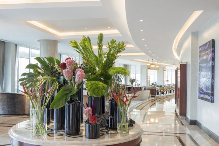 Interior entrance