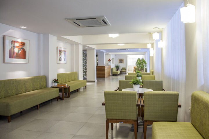 Interior entrance