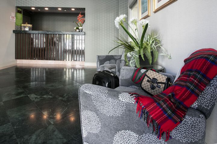 Lobby sitting area