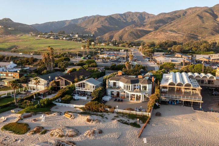 Exterior of Malibu Dunes by Fieldtrip Expansive Hamptons-Style Estate w Private Beach Backyard