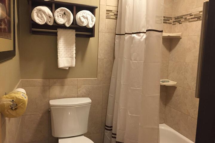Suite 1 King Bed 1 Bedroom Sofa Bed Microwave and Refrigerator Full Breakfast (5 of 7)
