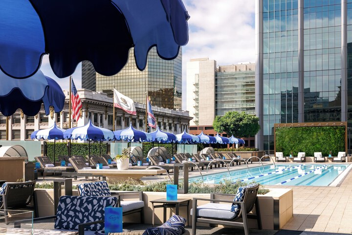 Rooftop pool