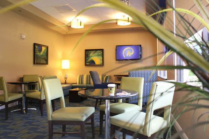 Lobby sitting area