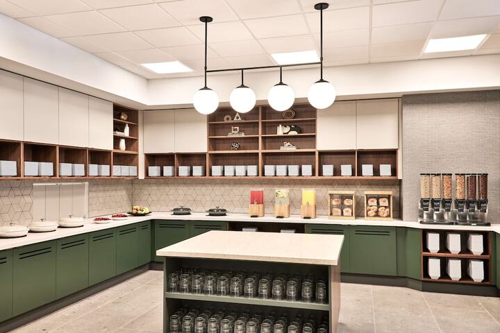 Breakfast area