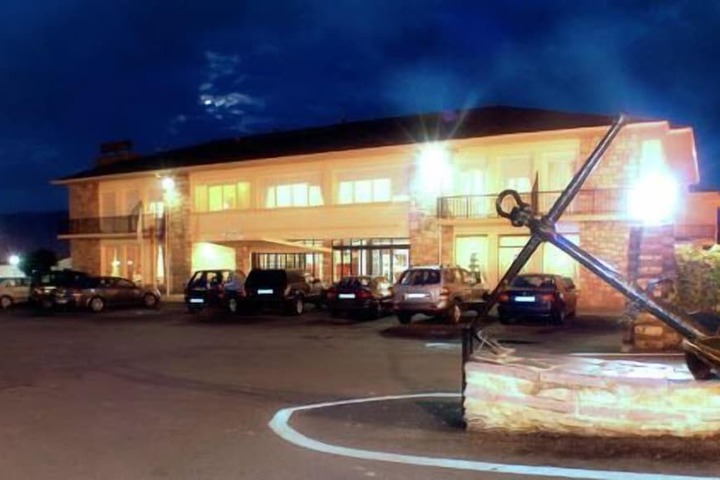 Front of property - evening/night