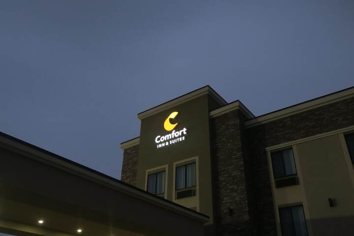 Front of property - evening/night