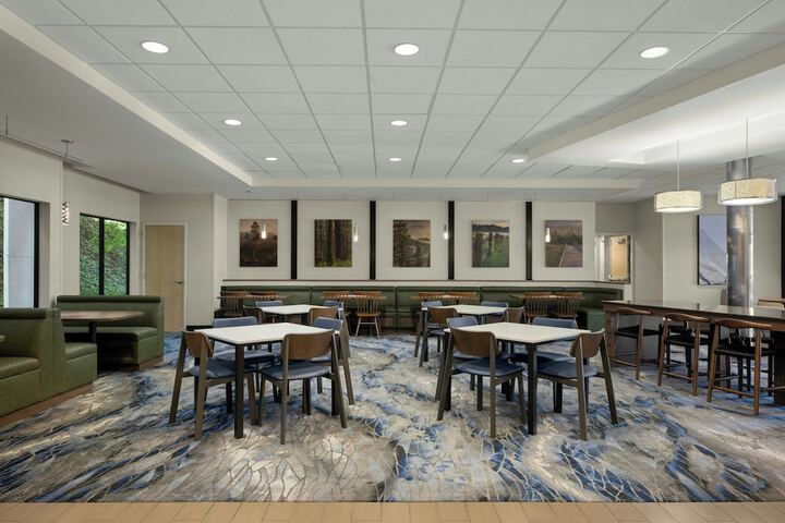 Breakfast area