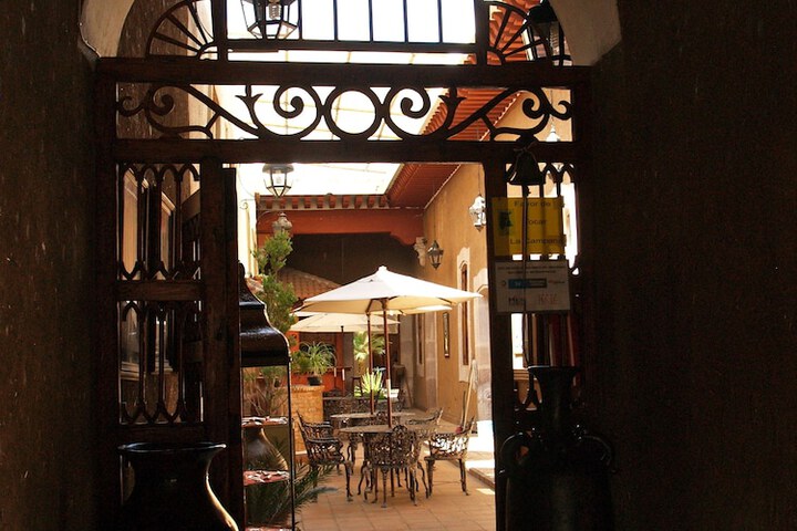 Interior entrance