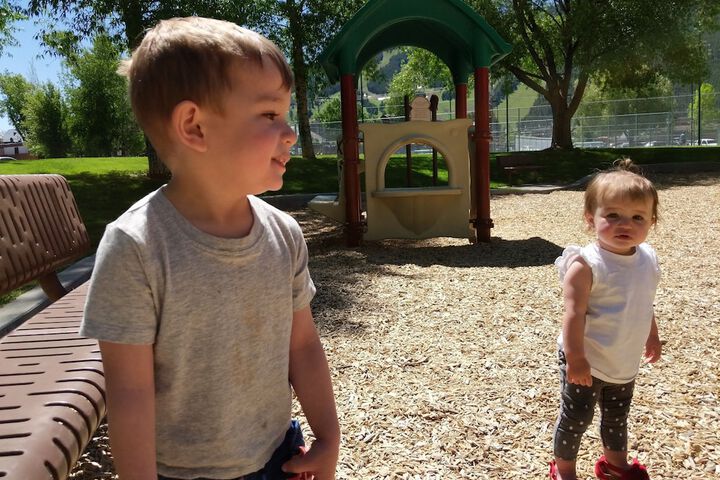 Children's play area - outdoor