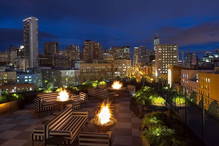 Rooftop terrace