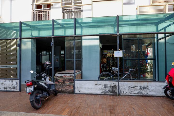 Interior entrance