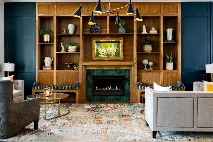 Lobby sitting area