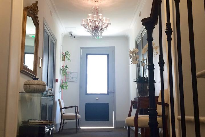 Interior entrance
