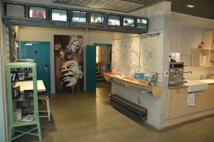 Interior entrance