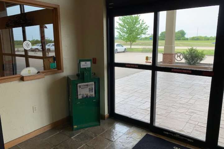 Interior entrance
