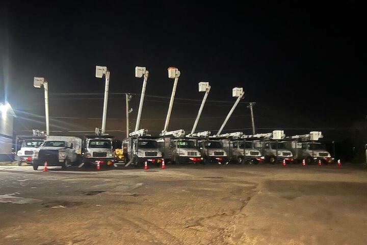 RV or truck parking