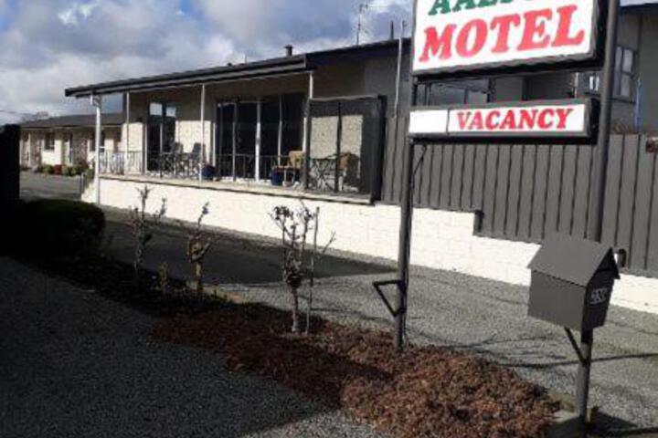 Exterior of Aalton Motel Temuka