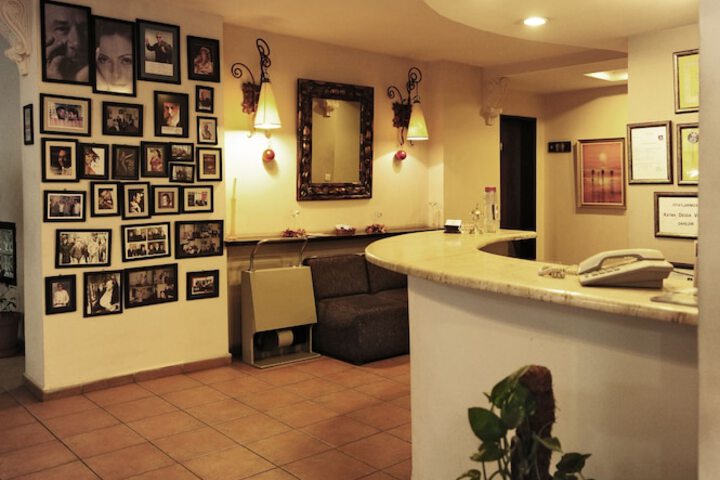 Interior entrance