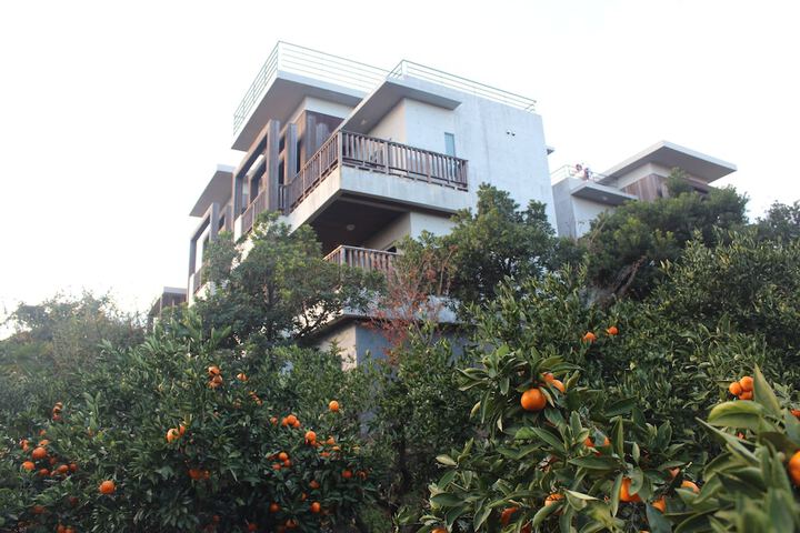 Outside Hotel